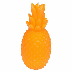 Paris Prix Bougie Déco Ananas Tropical 20cm Orange