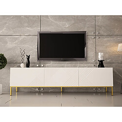 Bestmobilier Celeste - meuble TV - 190 cm - style contemporain