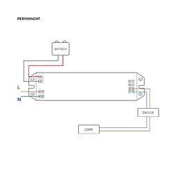 Avis Ledkia Kit Éclairage de Sécurité pour Luminaire LED Permanent/non Permanent 7 W