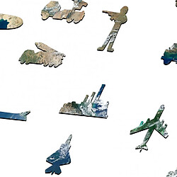 Avis Universal Idées irrégulières Avions Yachts 3D Terre Puzzles Puzzles Jouets éducatifs pour enfants Cadeaux d'anniversaire pour enfants Concours de cerveau Artisanat délicat |