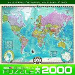 Avis Eurographics Carte du Monde Puzzle (2000 pièces)