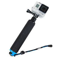 Avis Wewoo Poignée flottante pour GoPro HERO4 / 3 + / 3 appareil photo sport Xiaomi bleu HR391 Déclencheur d'obturation main / bâton flottabilité surf plongée avec sangle réglable anti perte