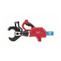 Coupe câble hydraulique MILWAUKEE One-Key 18V 5,0 Ah capacité de coupe jusqu'à 75mm livré sans batteries ni chargeur en coffret M18 HCC75-0C - 4933459268