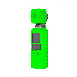 Wewoo Etui en silicone 2 1 de texture diamantée pour pochette OSMO (vert)