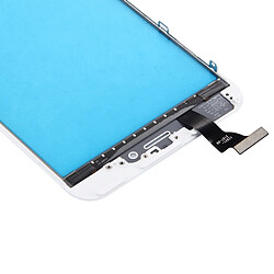 Wewoo Pour iPhone 6 Plus Assemblage blanc Digitizer Écran Tactile avec Cadre Avant LCD et OCA Optiquement Clair Adhésif pièce détachée pas cher