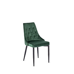 Vivaldi Chaise CORK Vert Velours