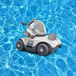 Bestway Robot Nettoyeur de Piscine Batterie 90 min Kokido Manga X Réservoir 4 litres Sans Cables