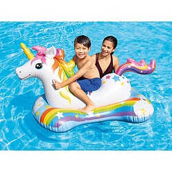 Licorne gonflable avec matelas à chevaucher - Intex