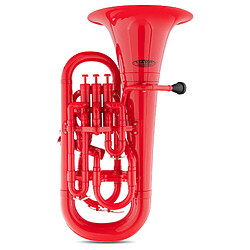 Classic Cantabile MardiBrass euphonium Sib en plastique rouge