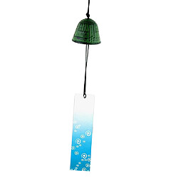 2 Pcs Vent Cloche Carillon Japonais Furin à La Main Artefact Style Japonais Artisanat Art Travail pas cher