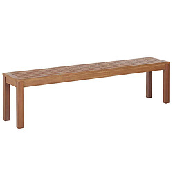 Beliani Banc Bois 170 cm Bois clair MONSANO