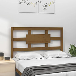 Avis Maison Chic Tête de lit scandinave pour lit adulte,Meuble de chambre Marron miel 95,5x4x100 cm Bois massif de pin -MN15751