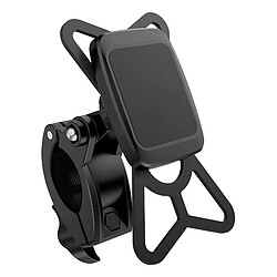 Bluestar Blue Star Support Vélo Magnétique pour Téléphone Fixation Guidon Rotatif 360° Noir 