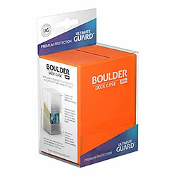 Ultimate guard Boulder 80+ coffret Deck coquelicot Topaze 