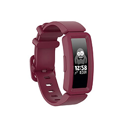 Wewoo Bracelet pour montre connectée en silicone Smartwatch Fitbit Inspire HR Fil rouge