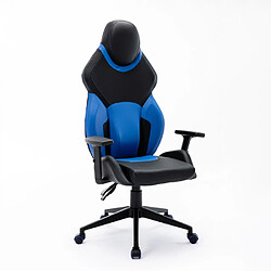 EGLI Chaise de jeu ergonomique en similicuir de sport réglable Portimao Sky 