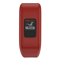 Avis Wewoo Bracelet pour montre connectée Dragonne Sport en silicone Garmin Vivofit JRTaille Grand Rouge