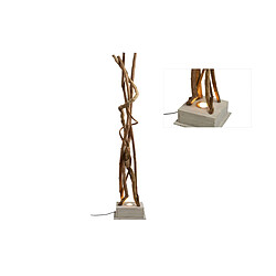 Lampadaire Romimex Naturel 30 x 180 x 30 cm