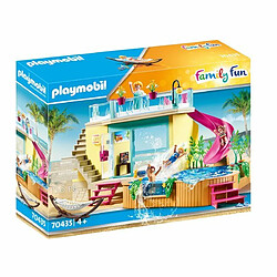 Ludendo Bungalow avec piscine Playmobil Family Fun 70435