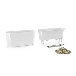 Pot de table Delta 20 - kit complet, blanc brillant 40 cm