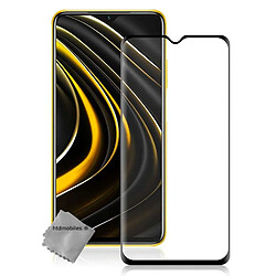 Htdmobiles Film de protection vitre verre trempe incurve integral pour Xiaomi Poco M3 / Redmi 9T - NOIR