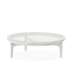 Table Basse Thai Natura Gris 100 x 32 x 100 cm