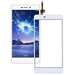 Wewoo Pièce détachée pour Xiaomi Redmi 3 blanc / 3s écran tactile (seul sans le LCD) numériseur Assemblée 