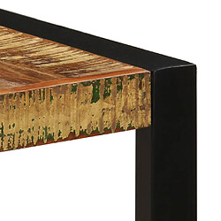 Acheter vidaXL Table à manger 140x70x75 cm Bois de récupération massif