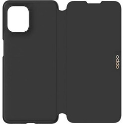 Avis Oppo Étui pour Oppo Oppo Find X3 Pro Folio Flip Cover avec Porte-cartes Noir