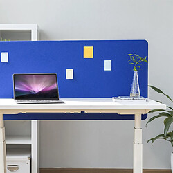 Kimex Panneau acoustique séparateur de bureau, 120x60cm, Bleu