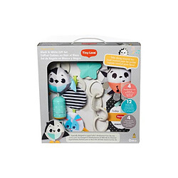 Set cadeau TINY LOVE: Jouet musical, Mobile froissé, un Carillon, une Étoile, 4 clips poussettes et 12 cartes étapes, Black &