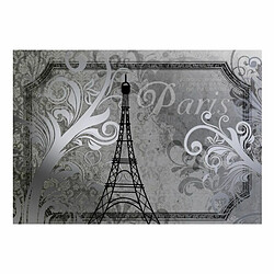 Paris Prix Papier Peint Vintage Paris Silver 105 x 150 cm