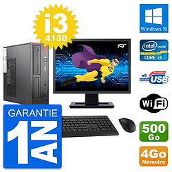 PC Fujitsu E520 DT Ecran 19" Intel i3-4130 RAM 4Go Disque 500Go Windows 10 Wifi · Occasion 