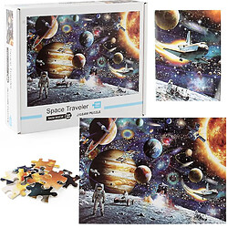 Universal Puzzle de 1000 pièces, puzzle éducatif de décompression, puzzle pour voyageurs spatiaux.