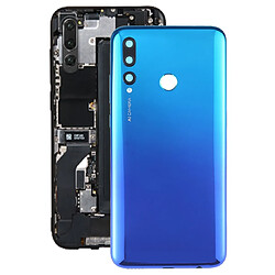 Wewoo Cache batterie avec lentille de caméra pour Huawei P Smart + 2019 Bleu Crépuscule