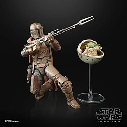 Acheter Ludendo Star Wars black series the Mandalorian Grogu Arvala 7 build up