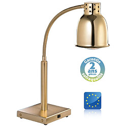 Lampe chauffante sur pied - Cuivrée Jaune - 250 W - Sofraca