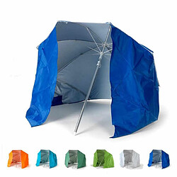 Beachline Parasol de plage pliable portable léger aluminium tente 160 cm Piuma, Couleur: Bleu