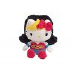 Jemini - Peluche Hello Kitty - Wonder Woman- Taille 40cm