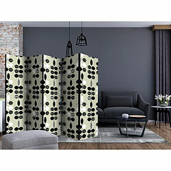 Paris Prix Paravent 5 Volets Black & White Dots 172x225cm