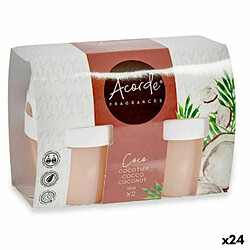 Acorde Lot de désodorisants Gel Coco (24 Unités) 