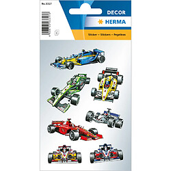 HERMA sticker DECOR 'Voitures de course' ()