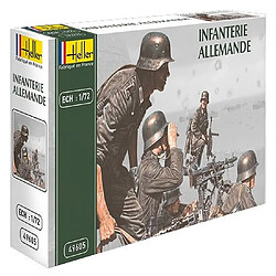 Heller Figurines 2ème Guerre Mondiale : Infanterie Allemande 