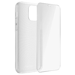 Coque Apple iPhone 12 Pro Max Souple Film Écran Verre Trempé 4Smarts transparent