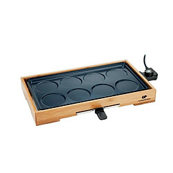 CONTINENTAL EDISON PC1500BB Plancha Gril Crepe party - 1500W