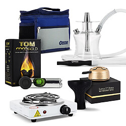 Pack complet chicha Oduman Travel N2 + Kaloud Lotus + Allume Charbon + Foyer Silicone Vortex