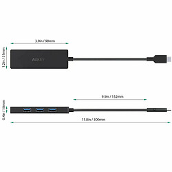 Acheter Hub USB Aukey CBC64 Noir