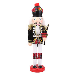 Casse-Noisette en bois Soldat Figurine Casse-Noisette en Bois écossais Figurine Soldat Collection Enfant Adulte #1