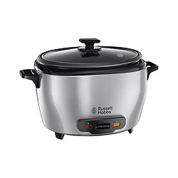 Russell Hobbs Maxicook cuiseur à riz Noir, Acier inoxydable 5 L 1000 W