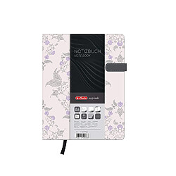 Herlitz My Book Carnet A6 Motif jardin Lady Dream Couverture avec fermeture magnétique et porte-stylo 